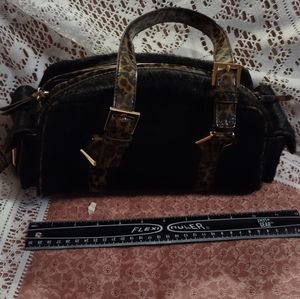 Hype hair and (faux) leather bag